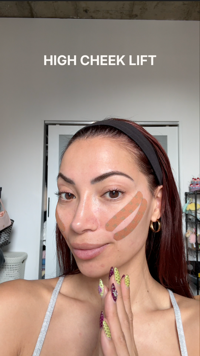 high cheek lift