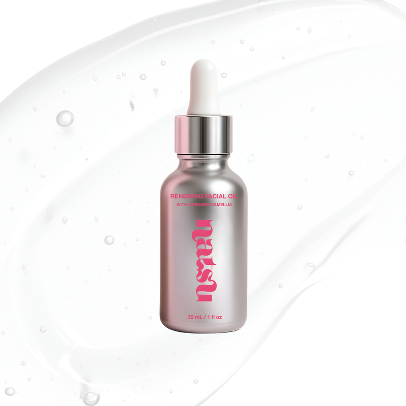 REMOVAL OIL WITH JAPANESE CAMELLIA