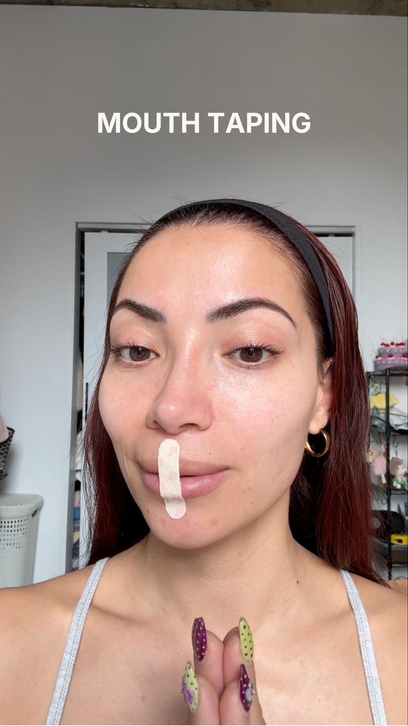 mouth taping