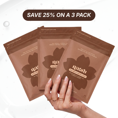 3 MONTH SUPPLY - SKIN-SMOOTHING FACE TAPE WITH HYALURONIC ACID & CENTELLA ASIATICA