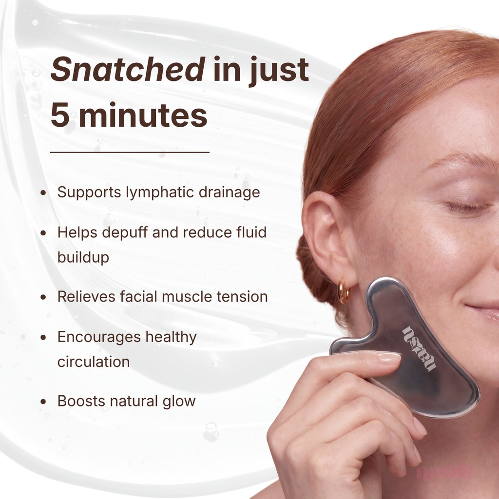 STAINLESS STEEL GUA SHA (FACIAL MASSAGE TOOL)