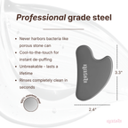 STAINLESS STEEL GUA SHA (FACIAL MASSAGE TOOL)