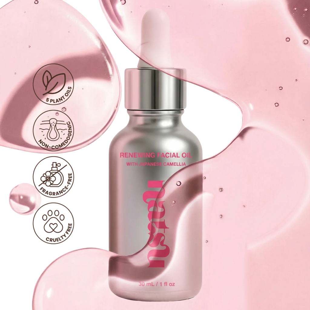 REMOVAL OIL WITH JAPANESE CAMELLIA