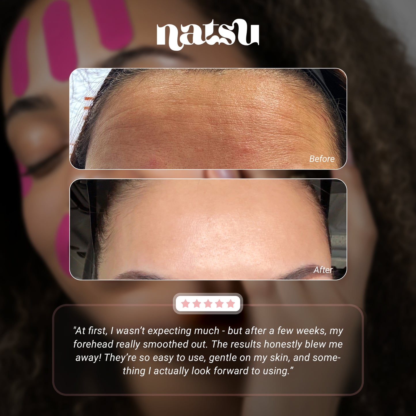 Skin-Smoothing Face Tape - 110 Pre-Cut Strips