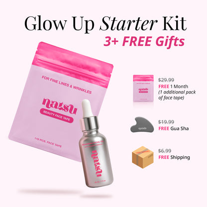Glow Up Starter Kit - Face tape & Facial Oil + 3 FREE Gifts