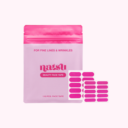 Skin-Smoothing Face Tape - 110 Pre-Cut Strips