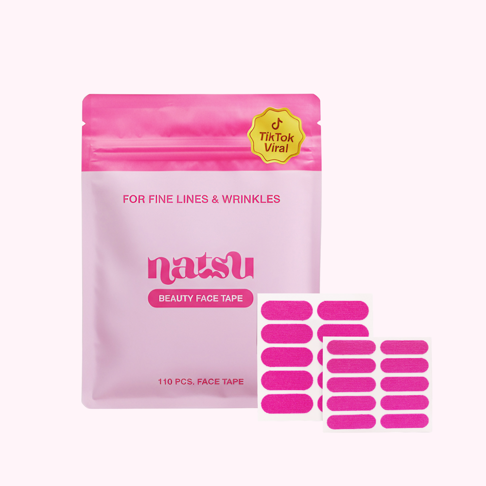 Skin-Smoothing Face Tape - 110 Pre-Cut Strips