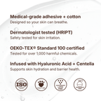 GENTLE SKIN-SMOOTHING FACE TAPE WITH HYALURONIC ACID & CENTELLA ASIATICA