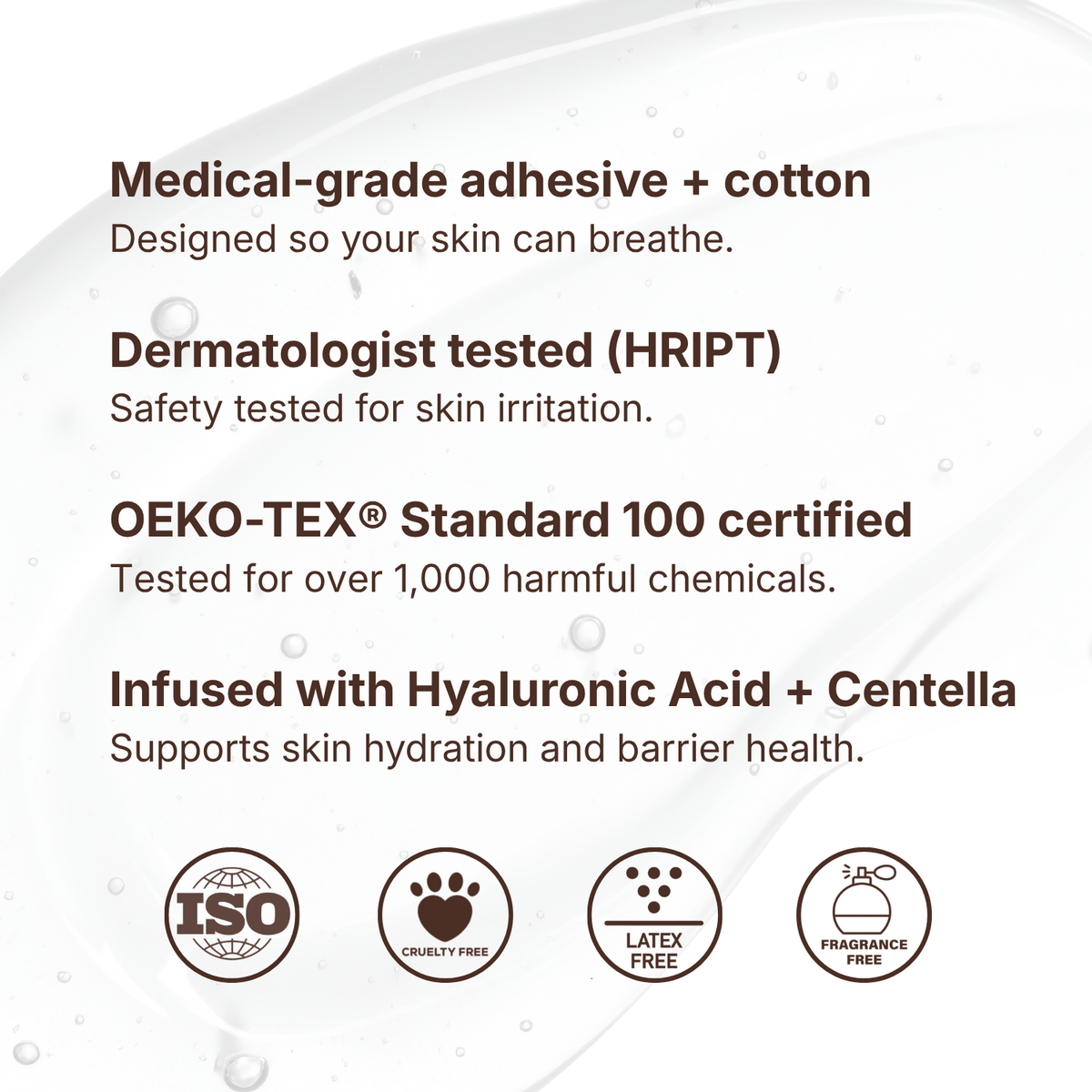 GENTLE SKIN-SMOOTHING FACE TAPE WITH HYALURONIC ACID & CENTELLA ASIATICA