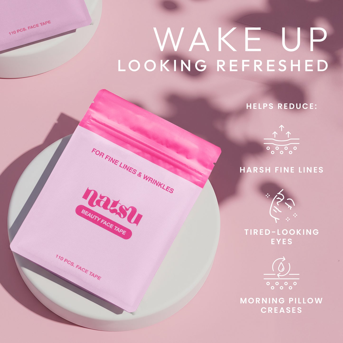 Skin-Smoothing Face Tape - 110 Pre-Cut Strips