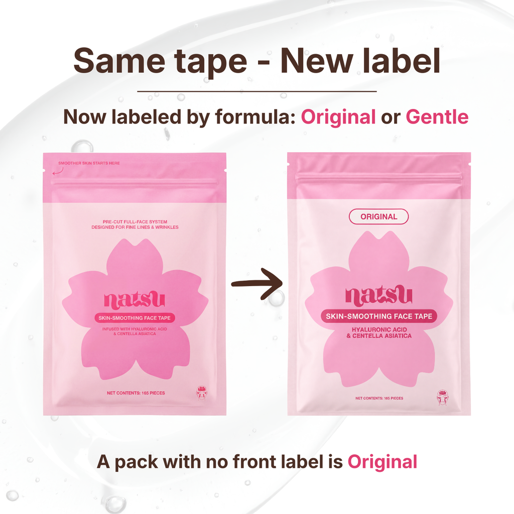 GENTLE SKIN-SMOOTHING FACE TAPE WITH HYALURONIC ACID & CENTELLA ASIATICA
