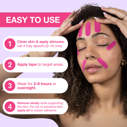 Beauty Face Tape - 110 Pre-Cut Strips